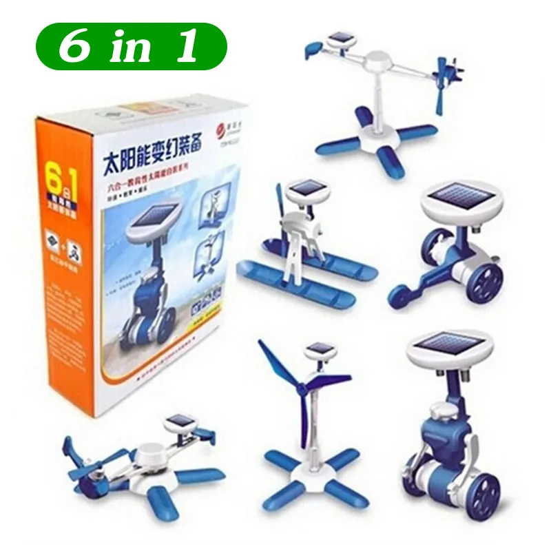 

Boys Solar Robot Toys for Children DIY Educational Toys DIY Robot Kit Creative Kids Toys Children Solar Toy Christmas Gifts XQ06