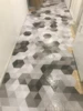 Funlife Self Adhesive Floor Tiles Sticker,Waterproof Bathroom Kitchen Decor,Anti-Skid Modern Floor Stickers For Entrance Tile ► Photo 3/6