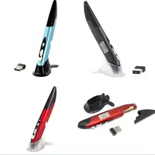 2,4 ГГц USB Беспроводной Мышь оптическая Pen Мышь Регулируемая 500/1000 Точек на дюйм для ноутбуков Настольный компьютер Прямая