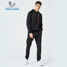 Новинка года, весенне-осенняя толстовка с капюшоном для мужчин, модные повседневные приталенные худи, толстовки+ спортивные костюмы, пуловер с капюшоном для мужчин