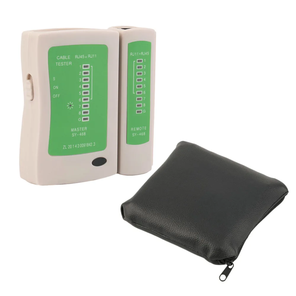 

Professional RJ45 RJ11 RJ12 CAT5 UTP Network LAN USB Cable Tester Detector Remote Test Tools Networking Tool