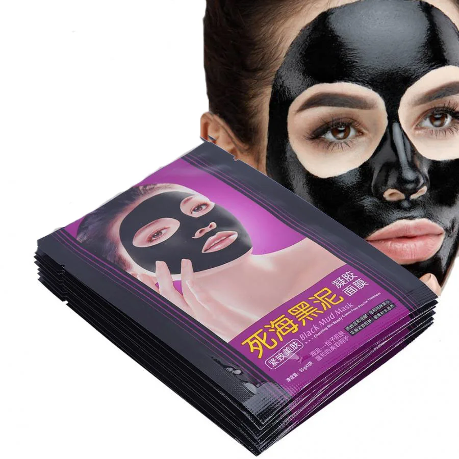 

Micro Needle Roller 10Pcs Dead Sea Mud Gel Peel-off Face Mask Firming Acne Blackhead Removal Oil Control Black Mask Skin Tag