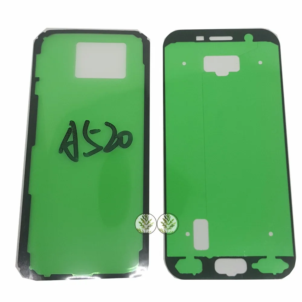 

1sets Pre-cut Front LCD Screen Frame Adhesive+Battery Back Cover Adhesive Apply For Samsung Galaxy A5 2017 A520 A520F