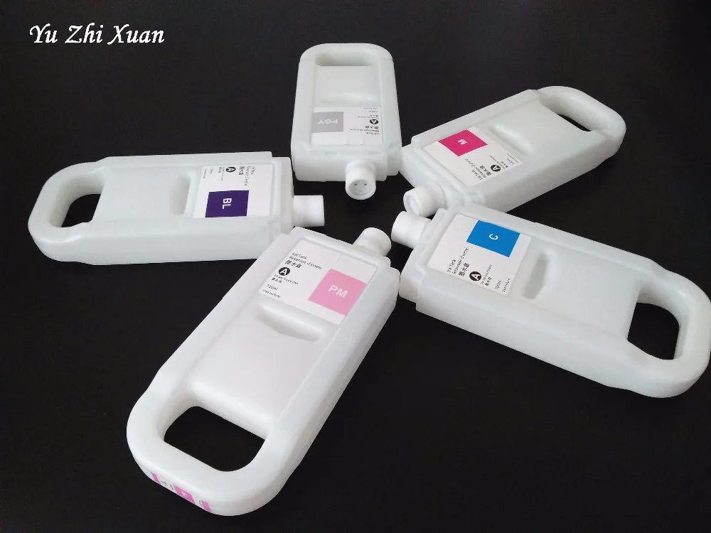 8 colors 700ml 1set PFI 701 refill cartridge ink tank for Canon IPF 8000S 9000S 8010S 9010S