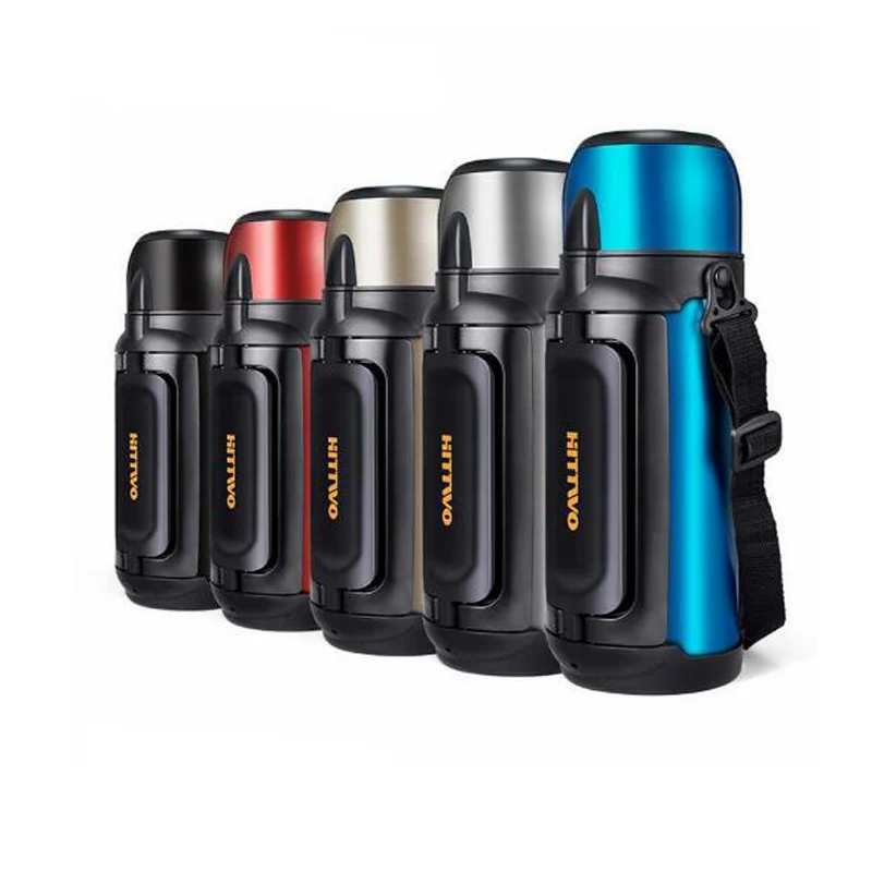 

Satilemore 1500ml Insulated Bottle Stainless Steel Thermo Vacuum Flask Big Capacity For Outdoor Sports