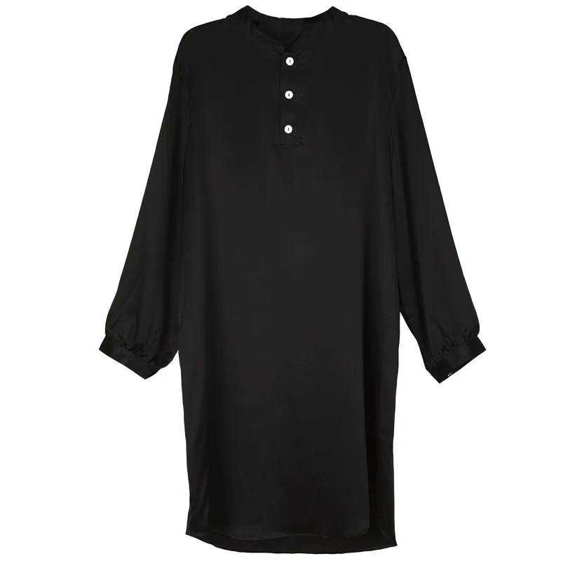 Удобные шелковые атласные мужские халаты пижамы длинный халат Lounge Arabe Kurtas костюмы Платье домашнее платье мусульманская мужская одежда