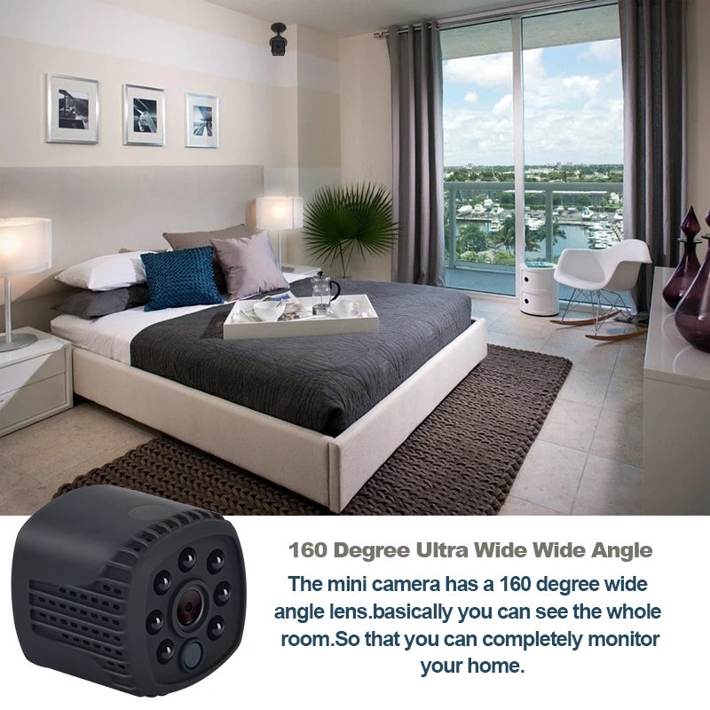 Мини камера HD 1080P ip Wi Fi мини ночного видения маленькая микро видеокамера