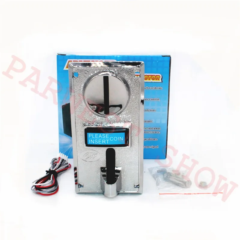 

CH923 Zinc Alloy Front Entry 3 different Value Multi Coin Acceptor Token Selector Coin Mech For Message Chair/Vending Machine