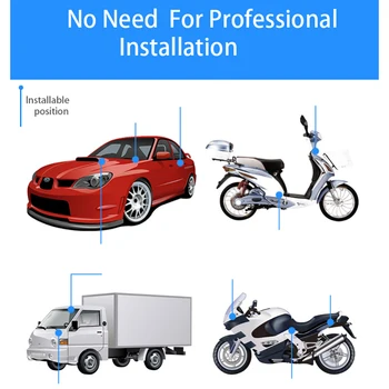 

Vehicle GPS Tracker GPS GSM GPRS Car Motorcycle Anti-thief Monitor Real Time Tracking Device LK210 Gps Locator Bus Truck