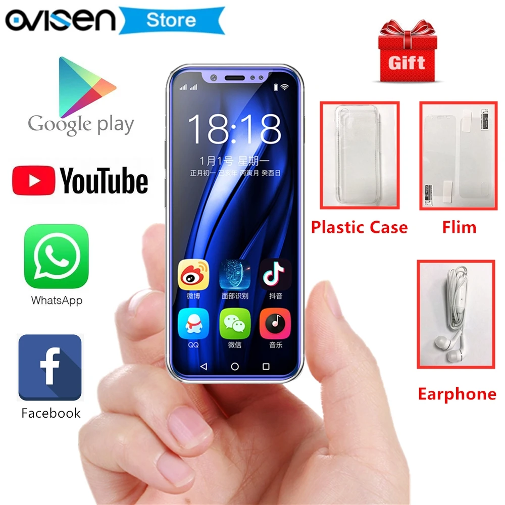 

Luxury Mini Mobile Phone K-touch I9S Quad Core 16GB ROM Tiny Celular GPS WIFI Google play Smallest Android smartphone PK 7S XS