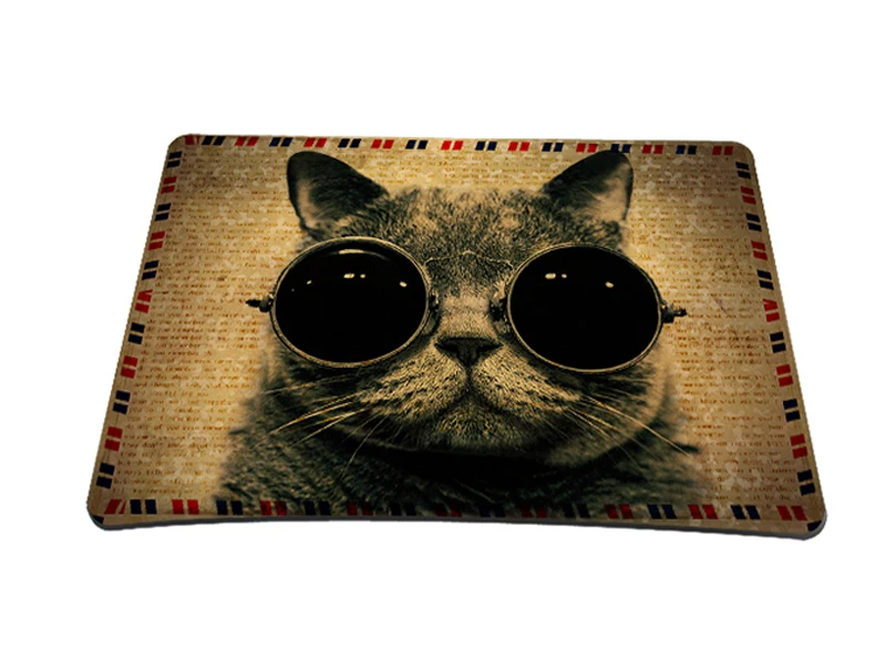 

Mouse pad Hot Cat Picture Anti-Slip Laptop PC Mice Pad Mat Mousepad For Optical Laser Mouse Promotion!