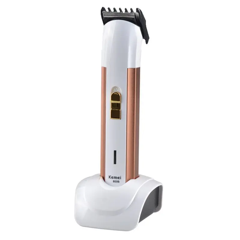 

Kemei KM-800B household hair clippers haircut dry battery rechargeable dual-use titoudao electric fader razor