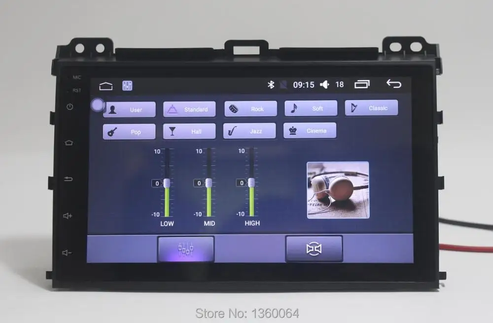 Clearance Nedehe 2G+32G Android 7.0 car dvd player for Toyota Prado Land Cruiser 120 2004-2009 car radio gps navigation Bluetooth Wifi 13