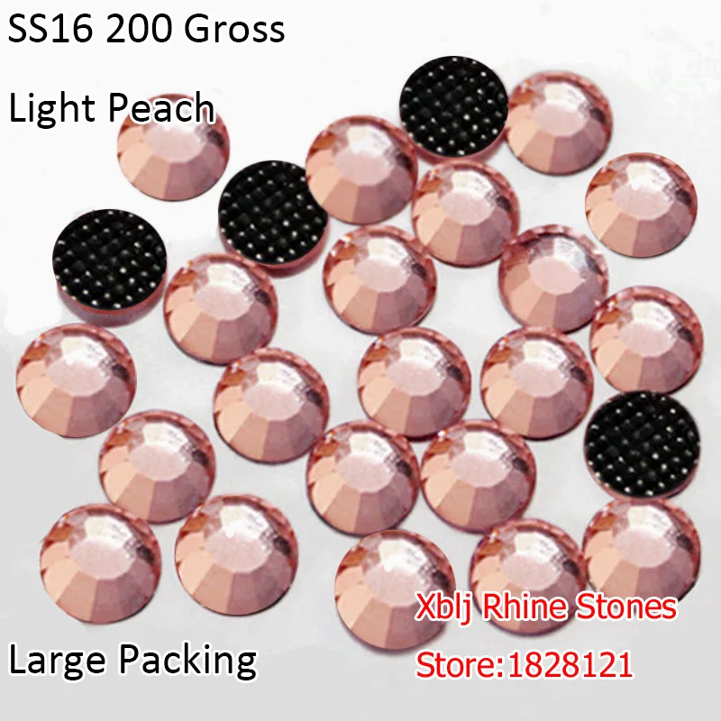 Grament Accessories Bulk Packing 200 Gross 4mm SS16 Expensive Color