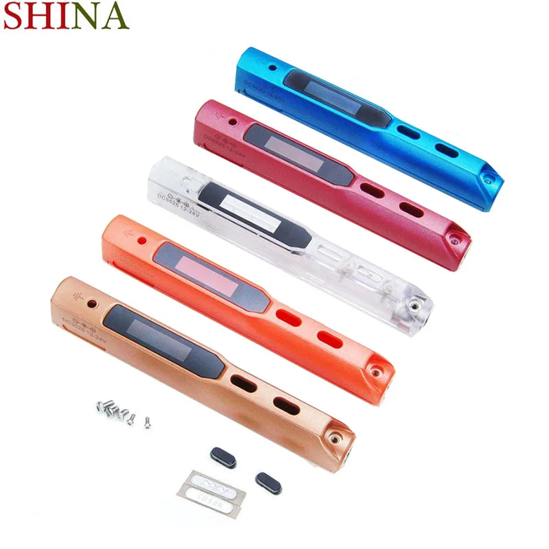 

TS100 Electric Soldering Iron Station Case Digital OLED Programable Soldering Iron Color Housing Colorful Shell Replacement Par
