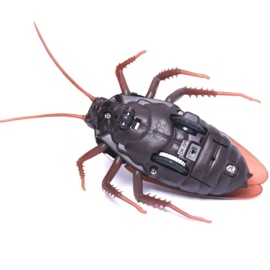 Remote Cockroach Funny Toy Kids Creative Simulation Infrared Remote Control Cockroach The Entire Gags jokes Toys for Children (12)