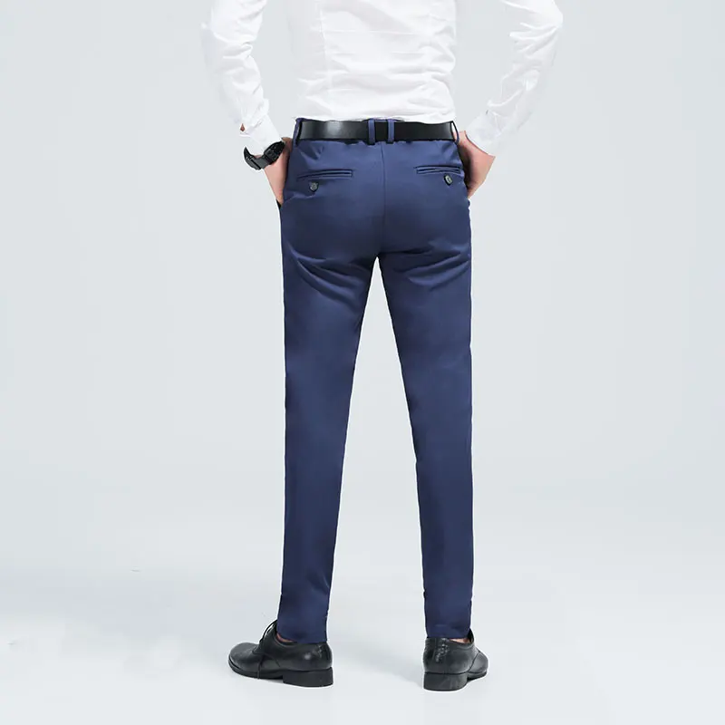 business casual blue pants