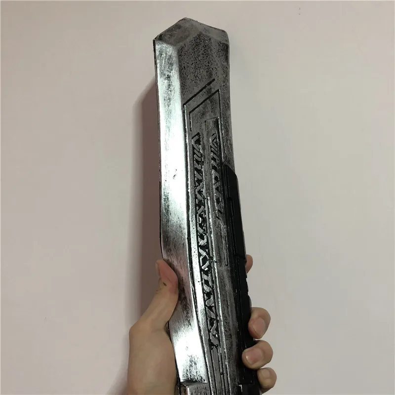 1:1 Thanos Double-edged Knife Sword 110cm Cosplay Weapon Decoration Model Figure Gift Movie Role Playing Safety PU