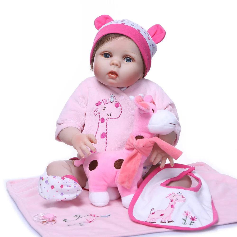 Bebes reborn NPK брендовая кукла reborn23 "57 см полный vinly силикон reborn baby doll игрушки для ребенка подарок реалиста bebes menina bonecas