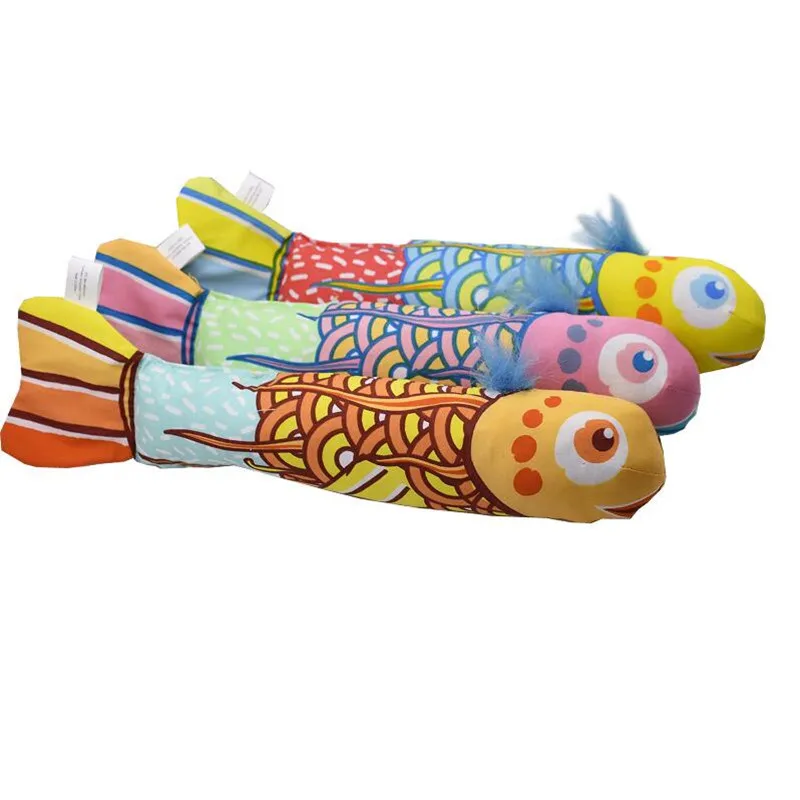 Интерактивная игрушка для кошек с принтом в виде рыбы мяты|toys for|toys for catstoy train |