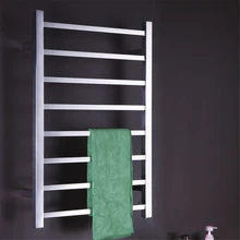 Wall Mounted towel warmer electric heated towel rail stainless steel bathroom accessories heated towel racks/towel dryer TW-SQ7