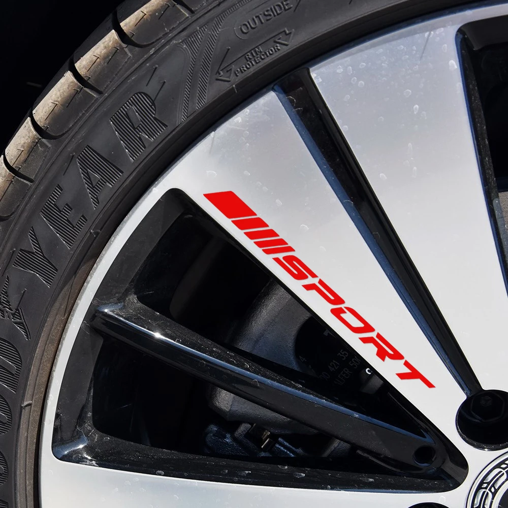 4 шт. гоночные спортивные диски из сплава фотографическая наклейка для Mercedes Benz A C E