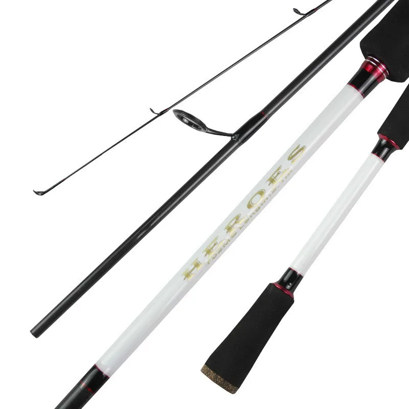 

1.8m / 2.1 m 2 section Spinning rods travel light lure baitcasting fishing rod ultra light spinning fishing rod