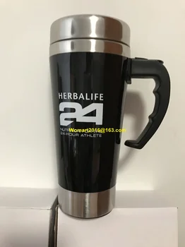 

3pc Black Herbalife 24 Nutrition Shake Bottle 500ml Stainless Lazy Self Stirring Mug Auto Mixing Health Meal/Tea Coffee Mug Cups