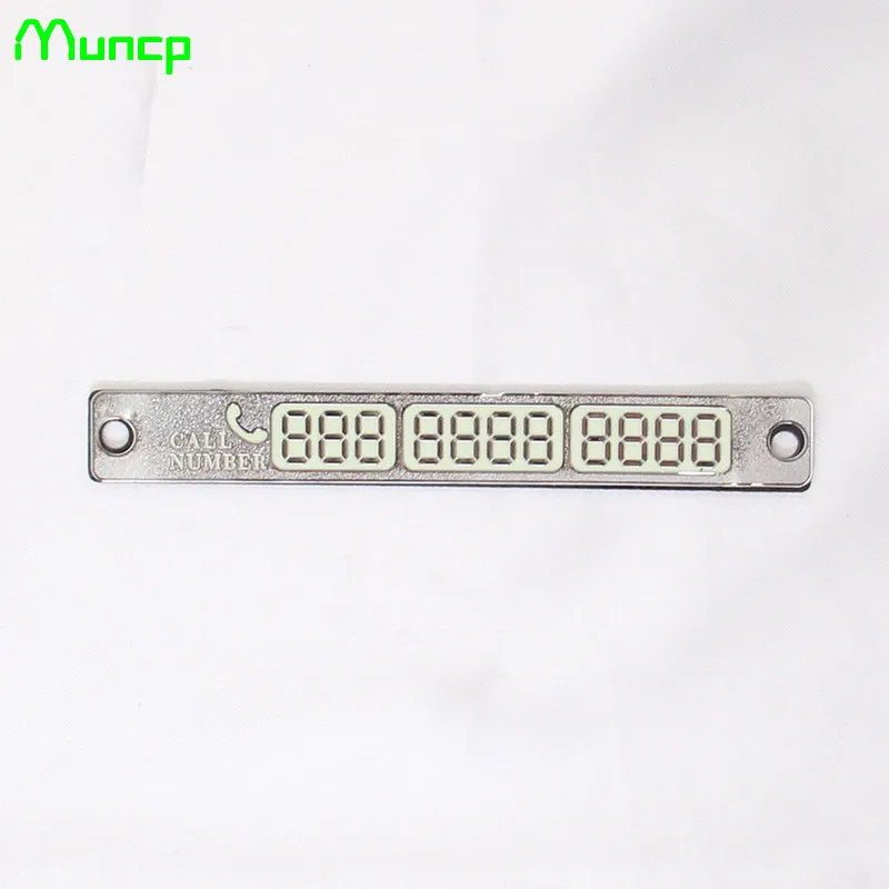 

Muncp Temporary Parking Card Luminous Phone Number Card Plate For Jaguar XF XJ XJS XK S-TYPE X-TYPE XJ8 XJL XJ6 XKR XK8 XJS