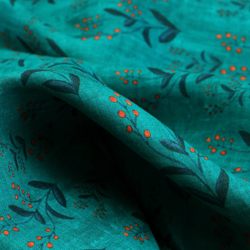Высококачественная ткань для шитья из чистого волокна с цифровой печатью