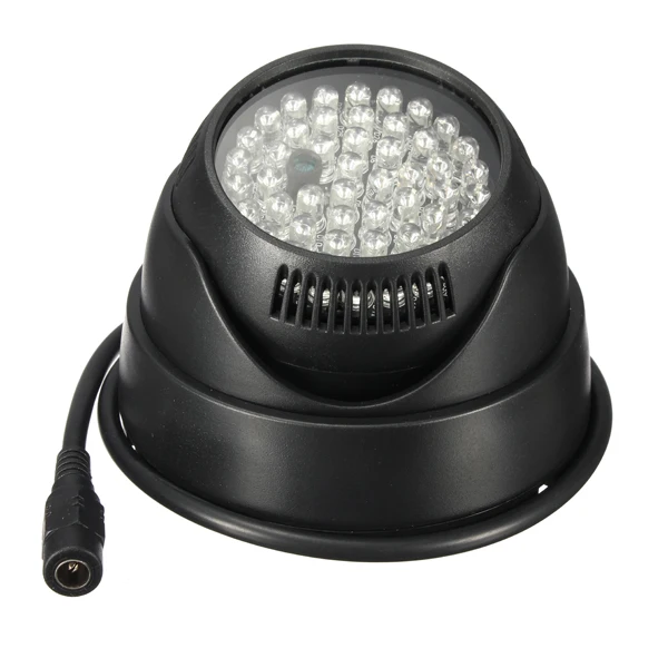  360 Degree Rotate 48 LED For IR Infrared Night Vision Assist LED Lamp For CCTV Surveillance Securit - 33021216621