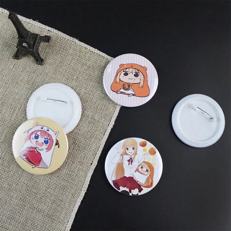 2019 мультфильм Himouto мультипликационный персонаж дома Умару брошь японская сестра