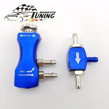 Tuning Monster Electronic Aluminium Adjustable 1-30 PSI Universal Boost Controller Turbo Turbocharger with Hose