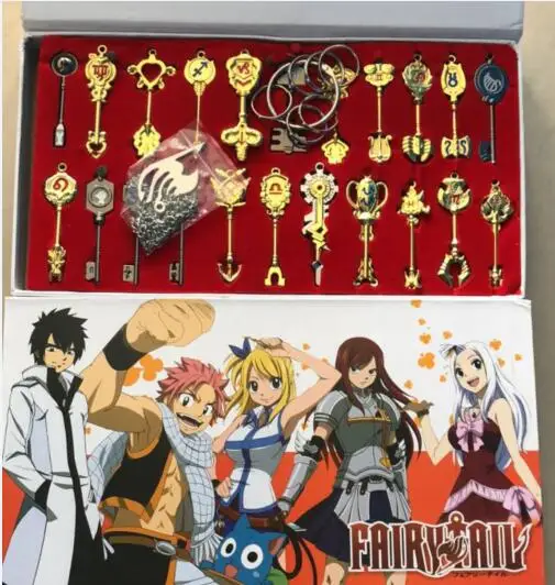 

CJZBLXLX01086 Fairytail Constellation Key Ring 22 set