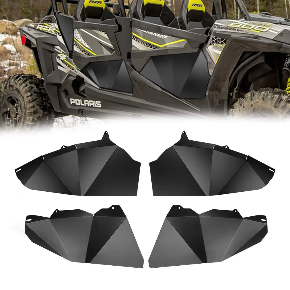 KEMIMOTO для Polaris RZR XP 1000-4 900-4 Turbo 4 двери- четыре нижние двери вставные панели комплект с маленькими треугольниками