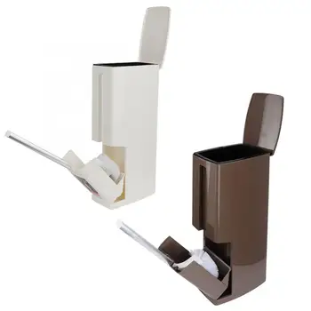

Novelty Toilet Trash Can Waste Garbage Basket Rubbish Bin with Brush For Home Trash Can Waste Bins Household Cleaning