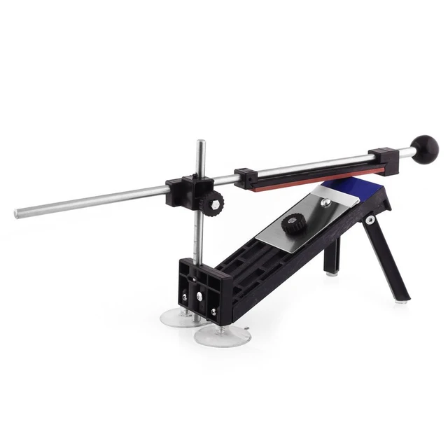 Angolo di 4 pietre per affilare i coltelli kit di sistema con fisso in angolo di 4 pietre per affilare i coltelli kit di sistema con fissoda affila ... Angolo di affilatura coltelli