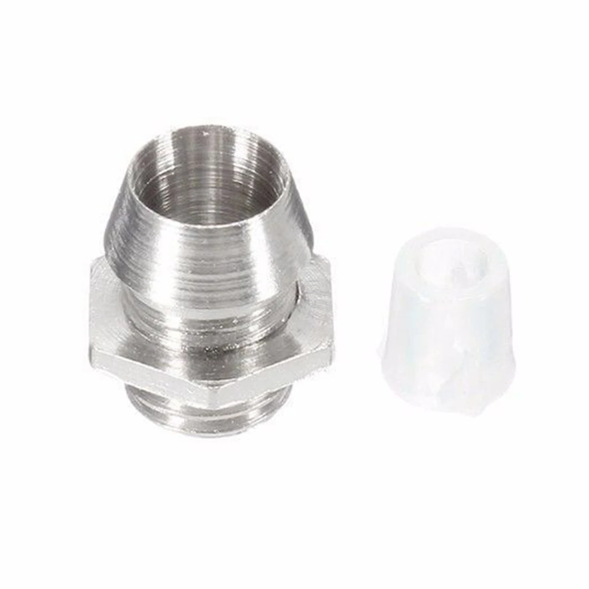 10pcs/lots New 3mm Round Chrome Metal Plastic Lamp LED Emitting Diode Bezel Holder