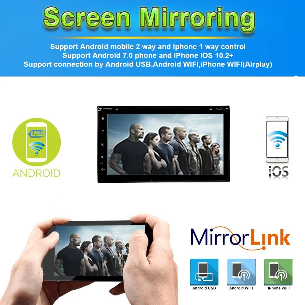 Cheap 6.95 inch 2 din Universal Android 9.0 Car Dvd Gps intelligent radio video multimedia With GPS Navigation WIFI Player Head Unit 1 Cheap 6.95 inch 2 din Universal Android 9.0 Car Dvd Gps intelligent radio video multimedia With GPS Navigation WIFI Player Head Unit 1