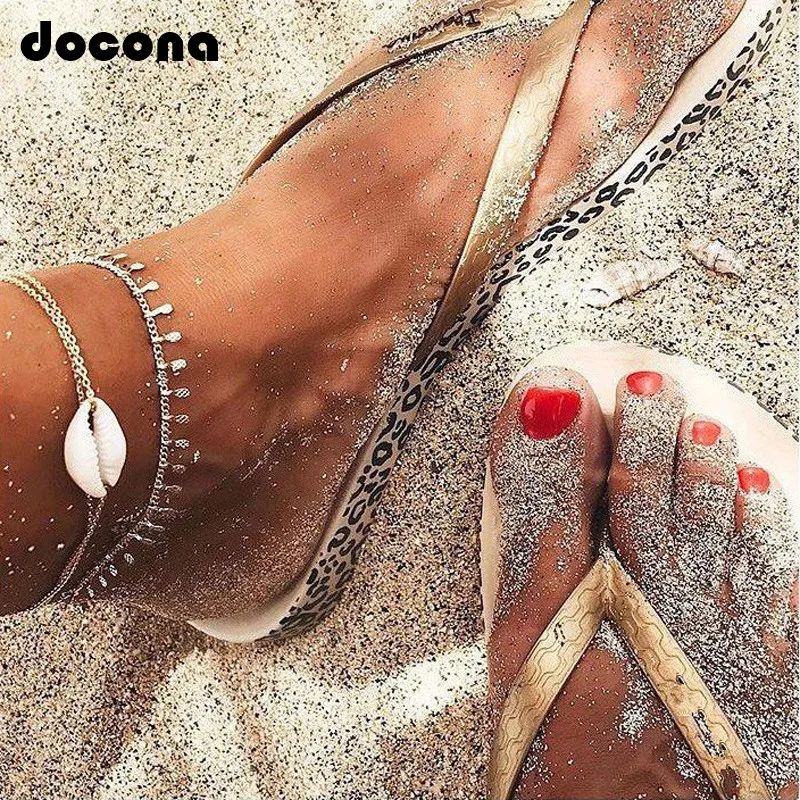 

Docona 2pcs/sets Boho Silver Color Anklets Foot Chain Summer Shell Bracelets Beach Accessories for Women Jewelry 4288
