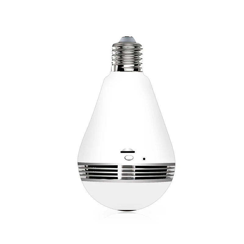 

Free Shipping Smart LED Bulb Lamp Plastic Case 360 Degrees 960P 1.3MP WiFi IP Panoramic Security Camera Wireless 3D VR Fisheye