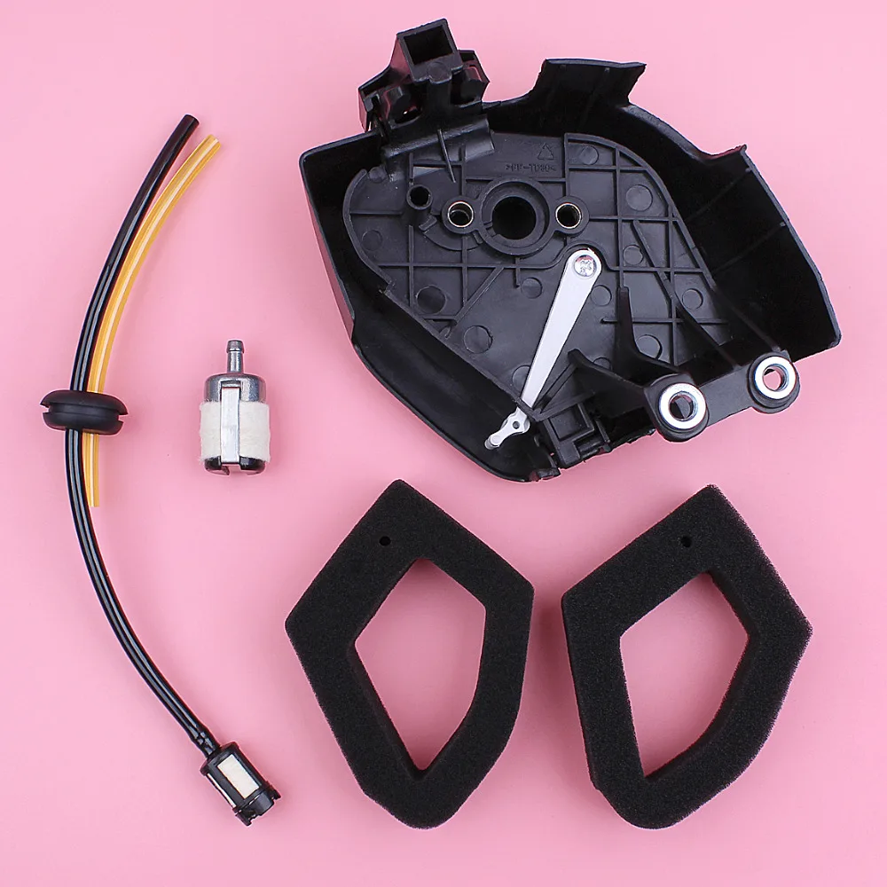 Air Filter Cover Assembly For Honda GX35 HHT35S GX 35 Lawn Mower Engine Air Fuel Filter Line Grommet Kit