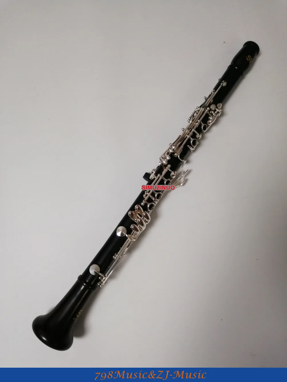 

FIRST ONE SR New Grenadilla A Clarinet With Mouthpiece Silver Plated 19 Keys