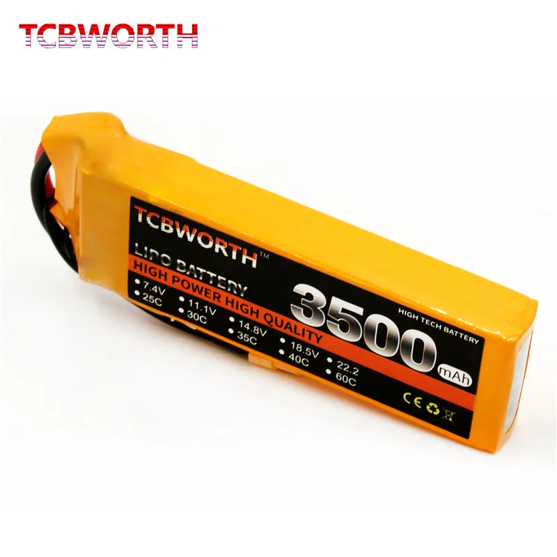 Новинка 11 1 V RC Дрон LiPo батарея 3500mAh 25C 3S перезаряжаемые батареи для