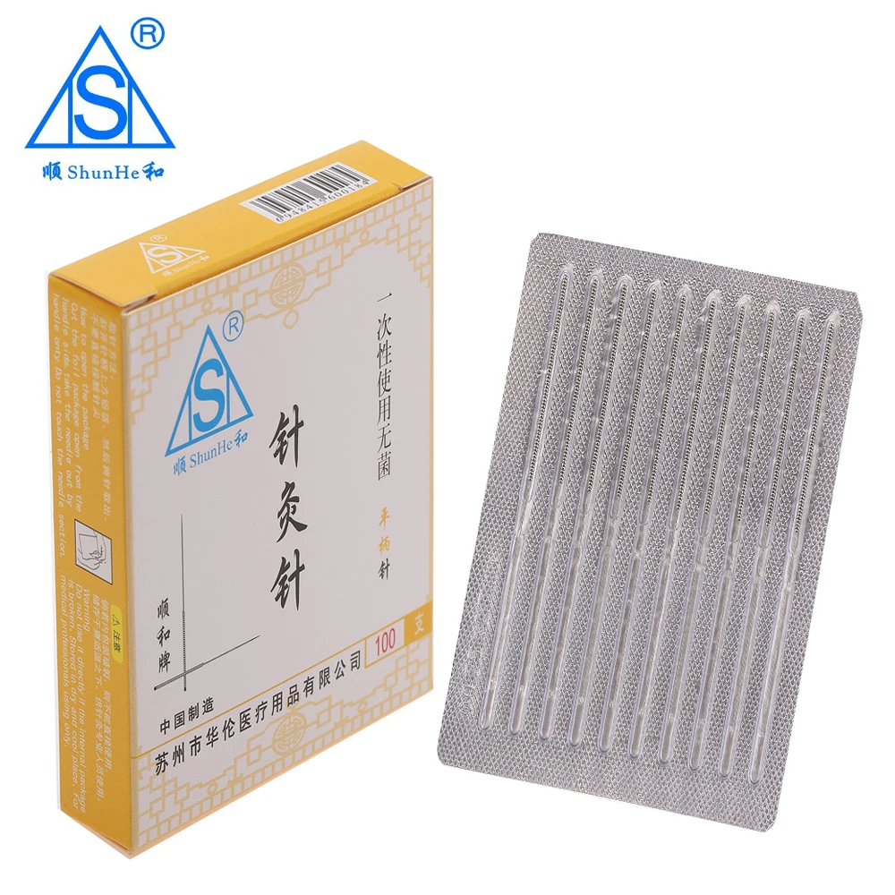 

500pcs Sterile Disposable Acupuncture Needle For Single Use Acupunctue Beauty Massage Needle Size Choose Aluminium Foil Package