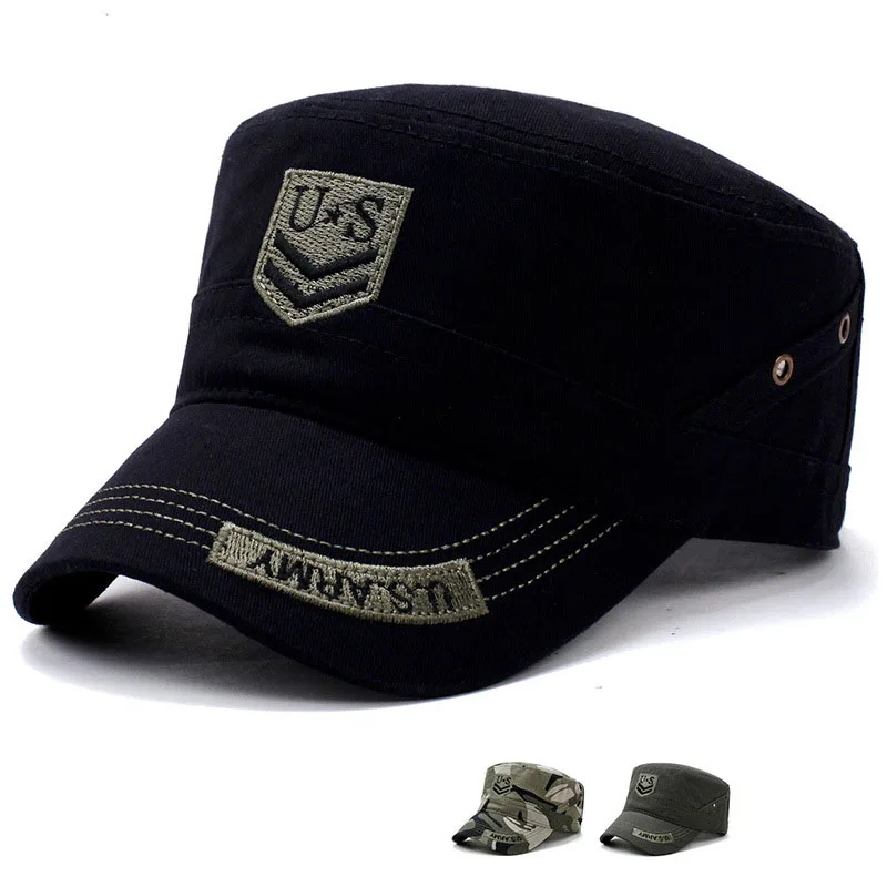 Us Army Military Hat Flat Caps Tactical Men Camouflage Gorras Snapback ...