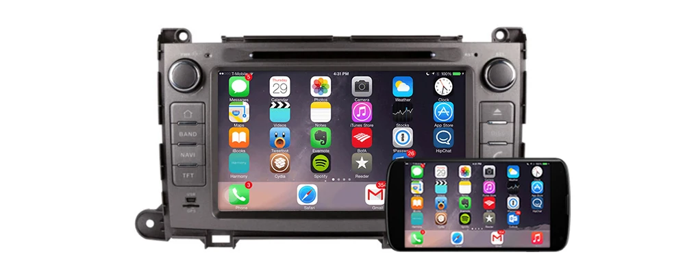 Top ZaiXi Android Car Radio Stereo GPS Navigation For Toyota Sienna / XL30 2011~2016 Bluetooth wifi 2din Car Radio Stereo Multimedia 4