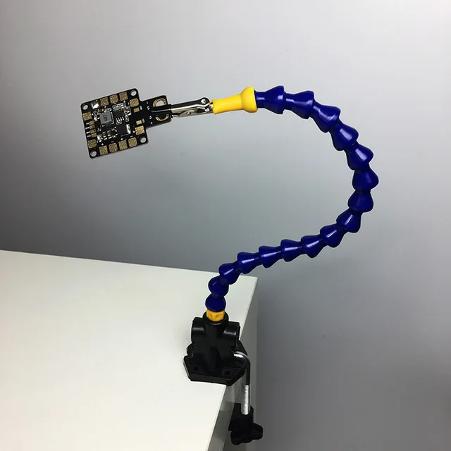 Helping Hands 2 Metal Flexible Arm Alligator Clip PCB Board Holder For