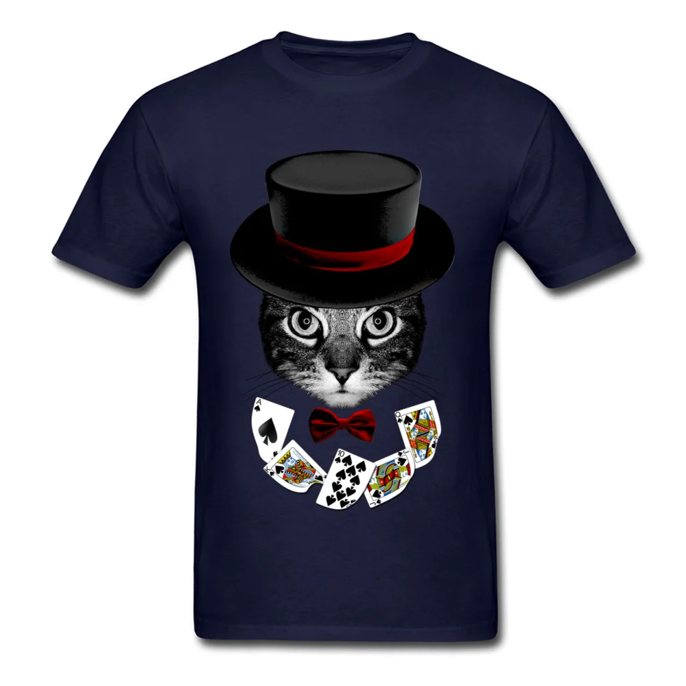 Illusionist Cat_navy