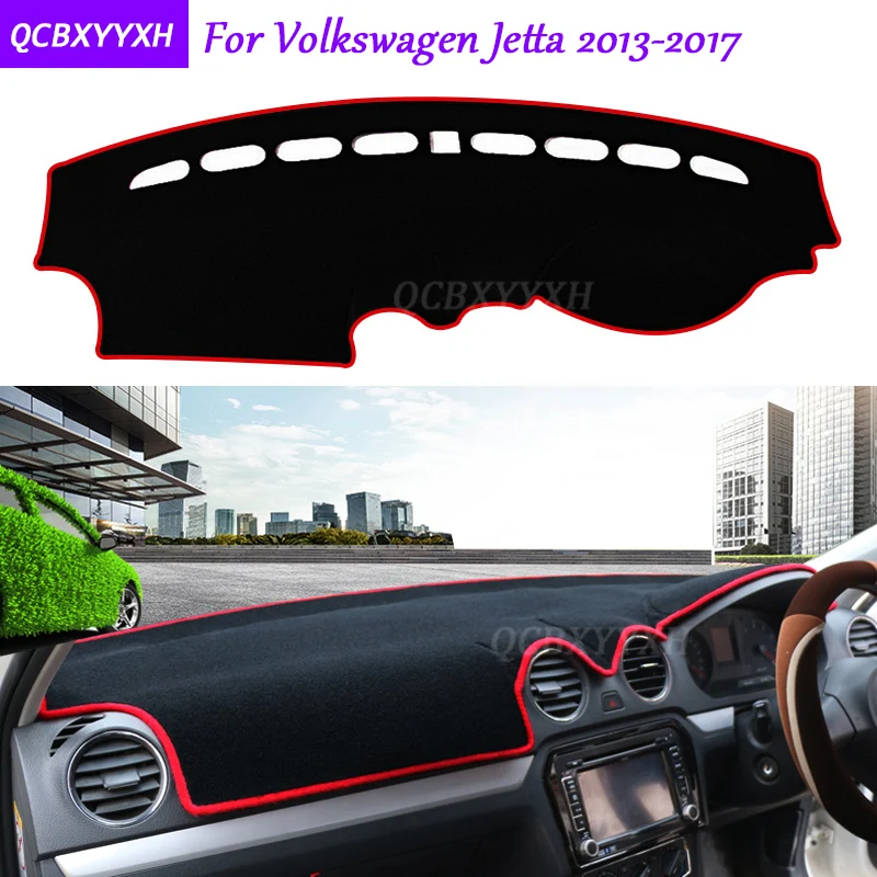 Для Volkswagen Jetta 2013- коврик на приборную панель защитный интерьер Photophobism коврик тент подушка для автомобиля Стайлинг авто аксессуары